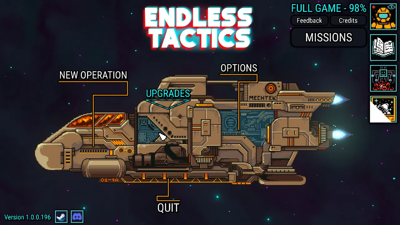 Endless Tactics — gameplay showcase