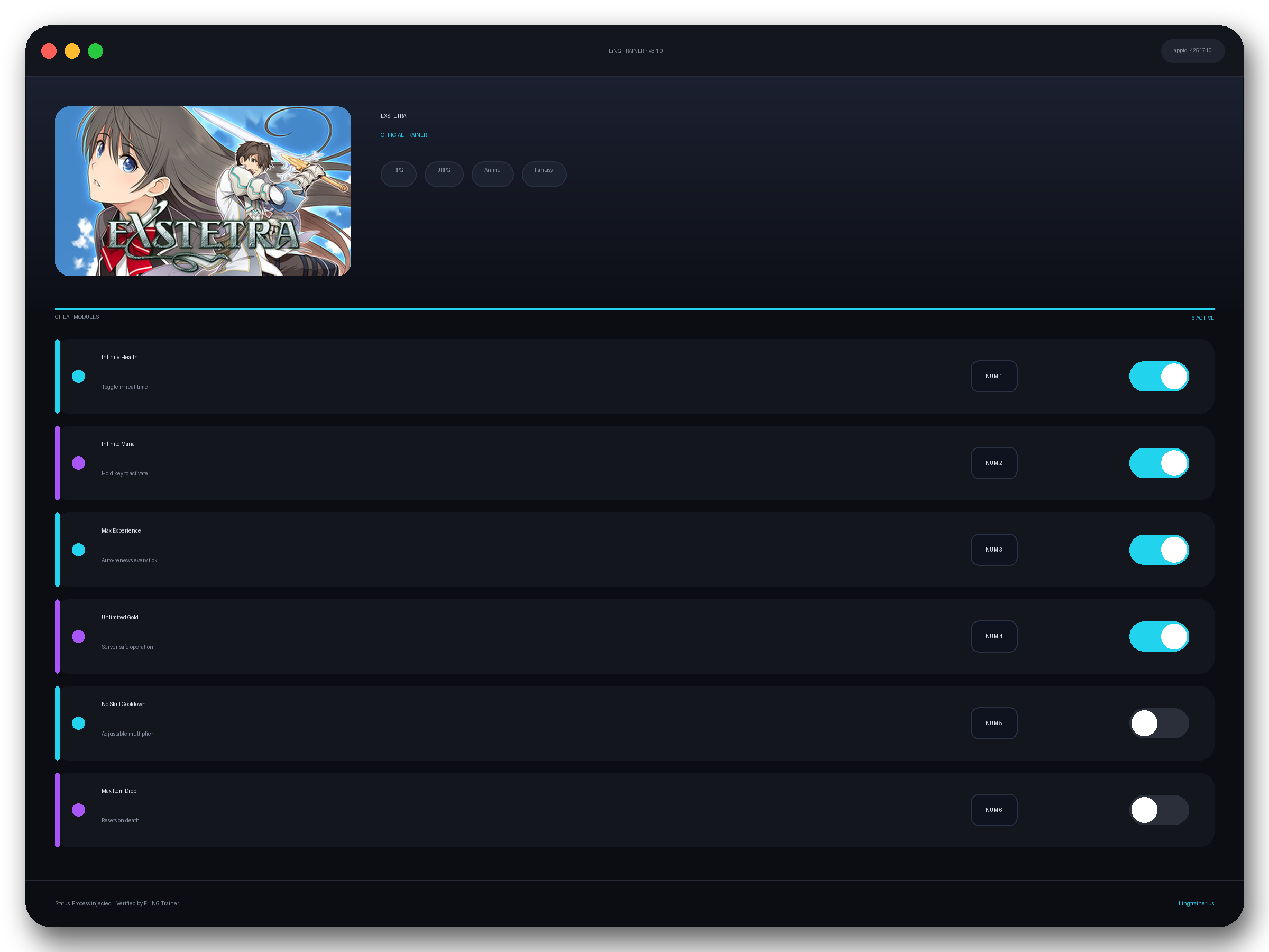 EXSTETRA Trainer interface