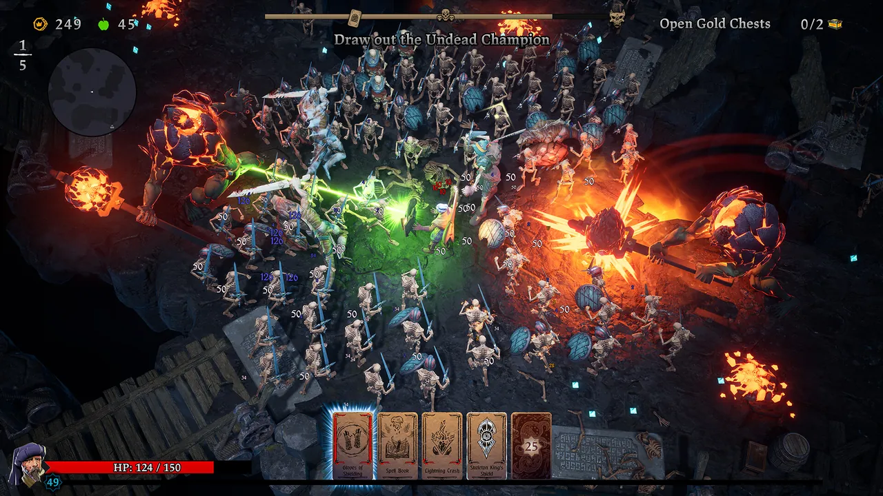 Hand of Fate: Hordes — in-game combat moment