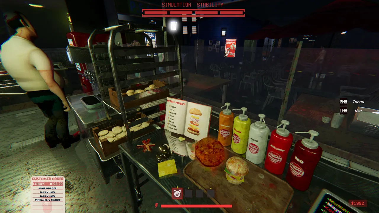 Happy's Humble BURGATORY — story scene capture