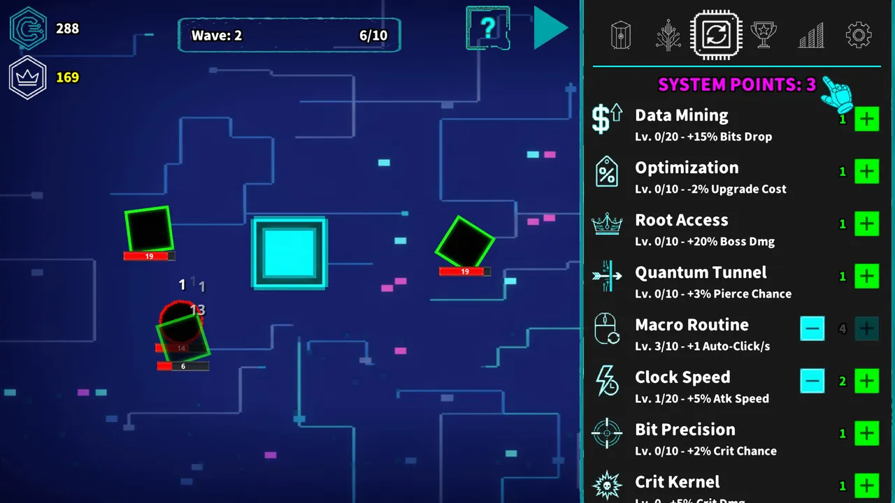 Idle Protocol — gameplay showcase