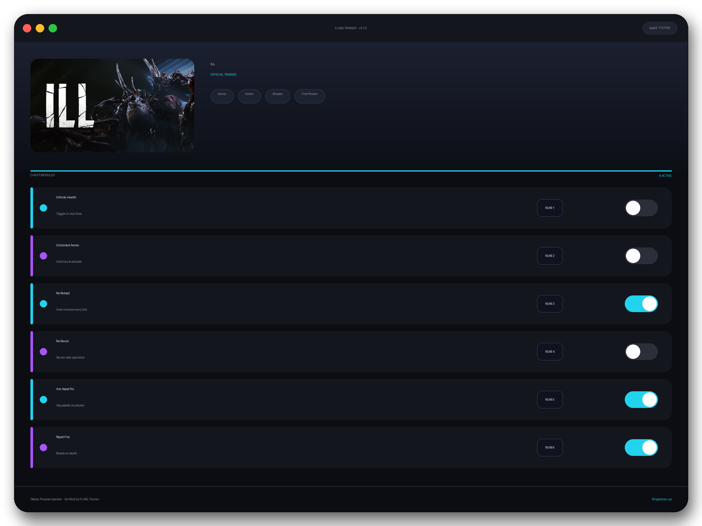 ILL Trainer interface