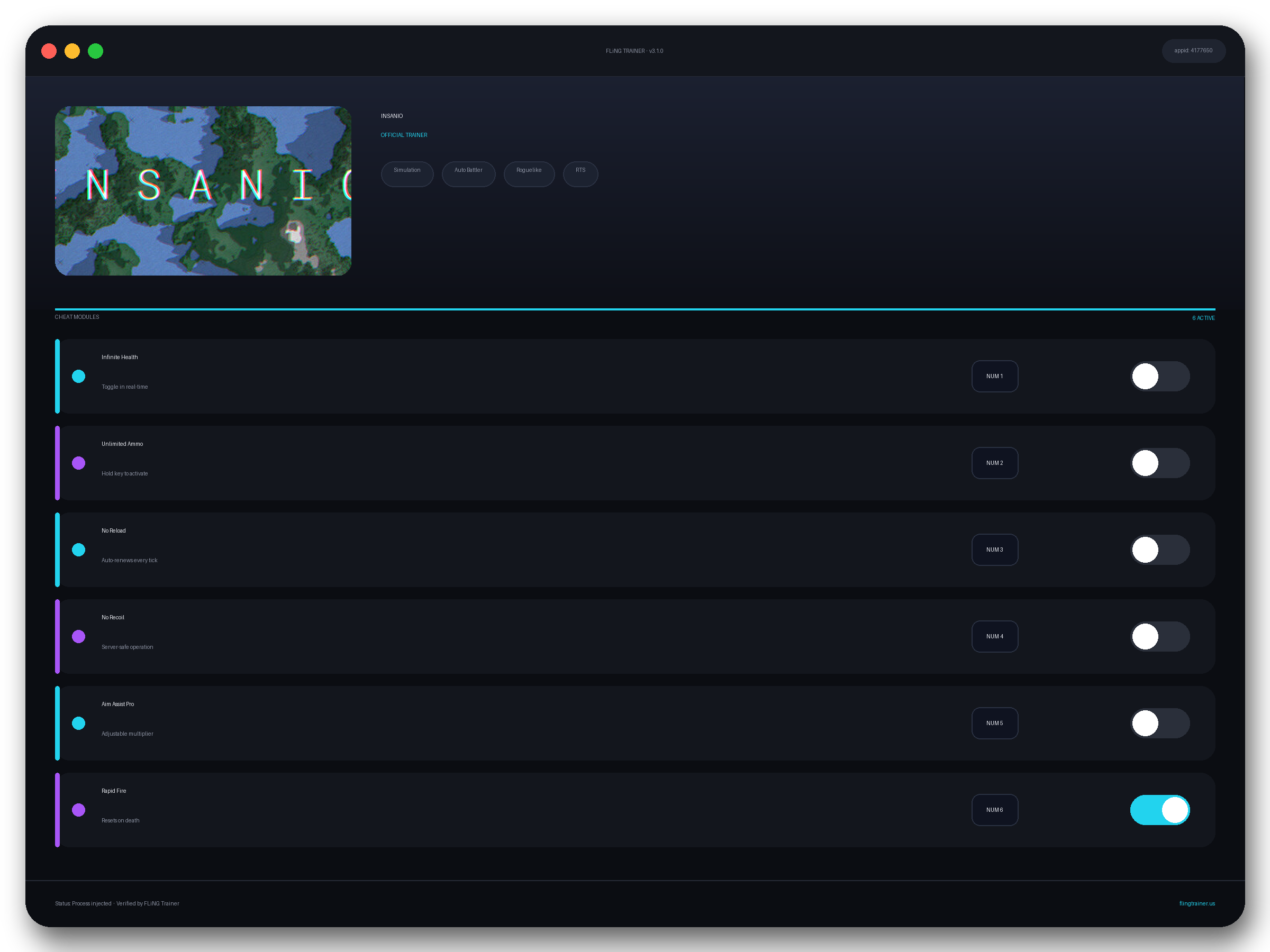 INSANIO Trainer interface