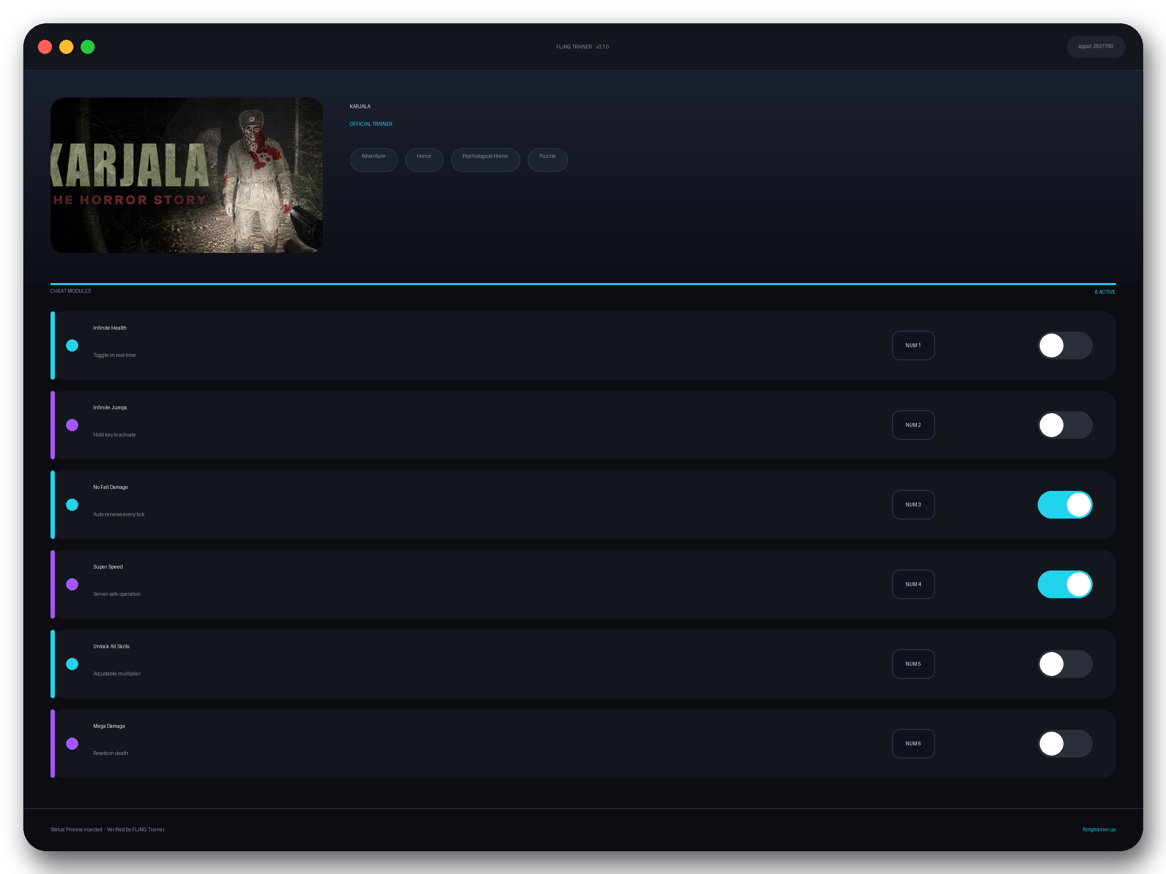 KARJALA Trainer interface