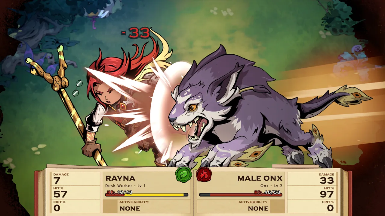 Ledgerbound — in-game combat moment