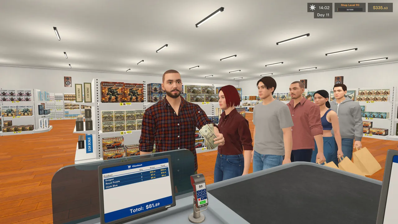 Model Kit Shop Simulator: Prologue — gameplay showcase