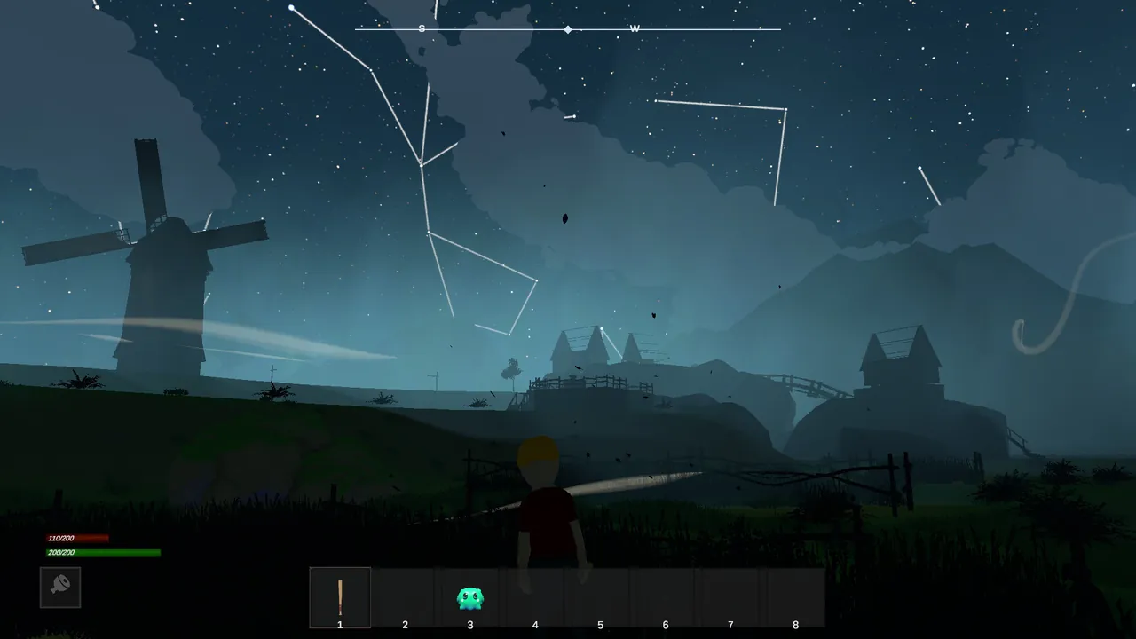 Monster Hub — in-game combat moment