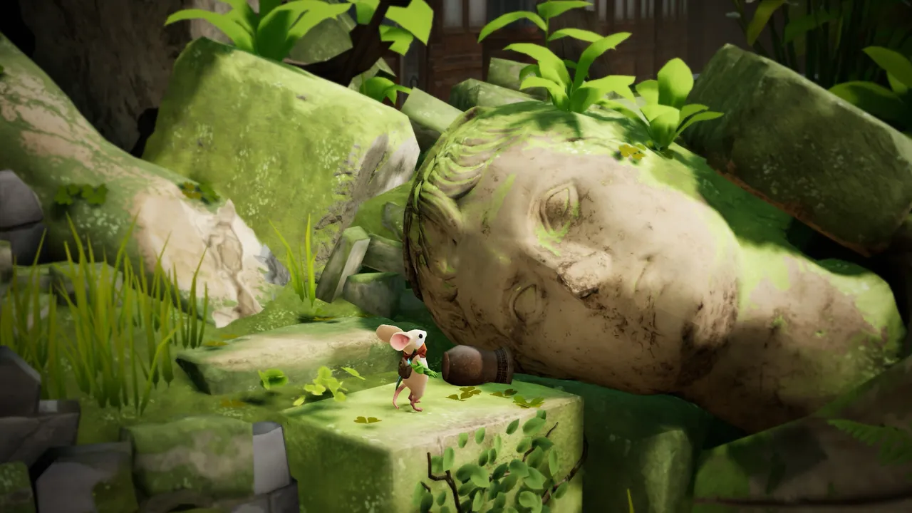 Moss: The Forgotten Relic — environment preview