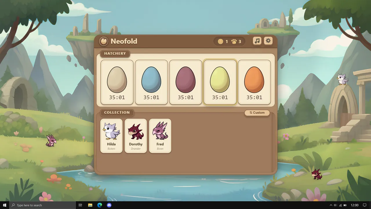Neofold — environment preview