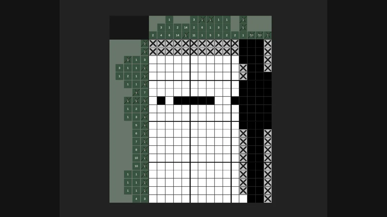 nonogram — in-game combat moment