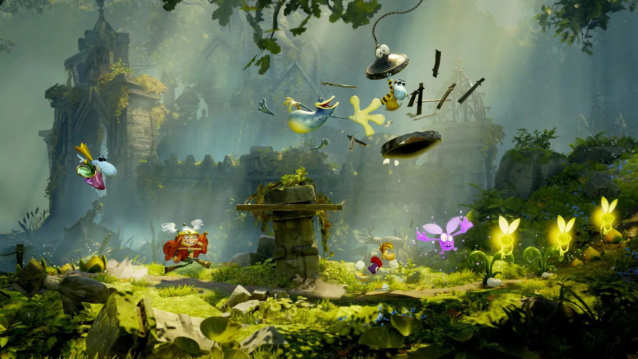 Rayman Legends Retold — story scene capture