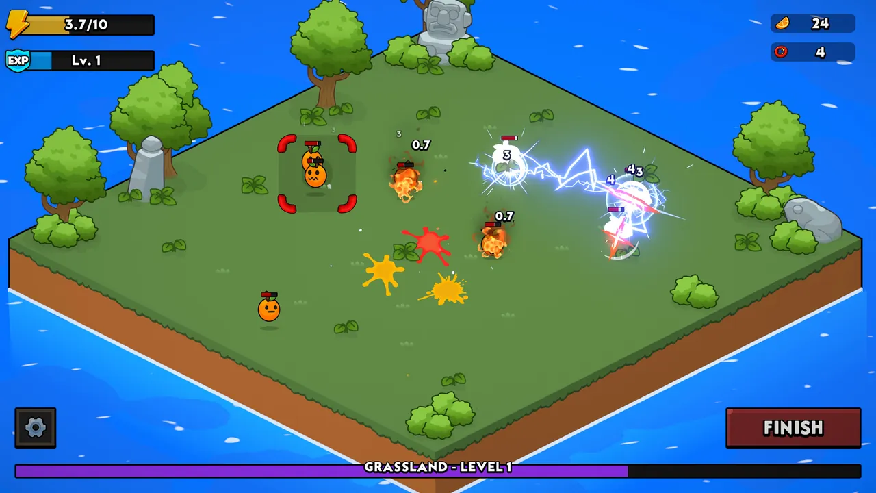 Slice the Crops! — environment preview