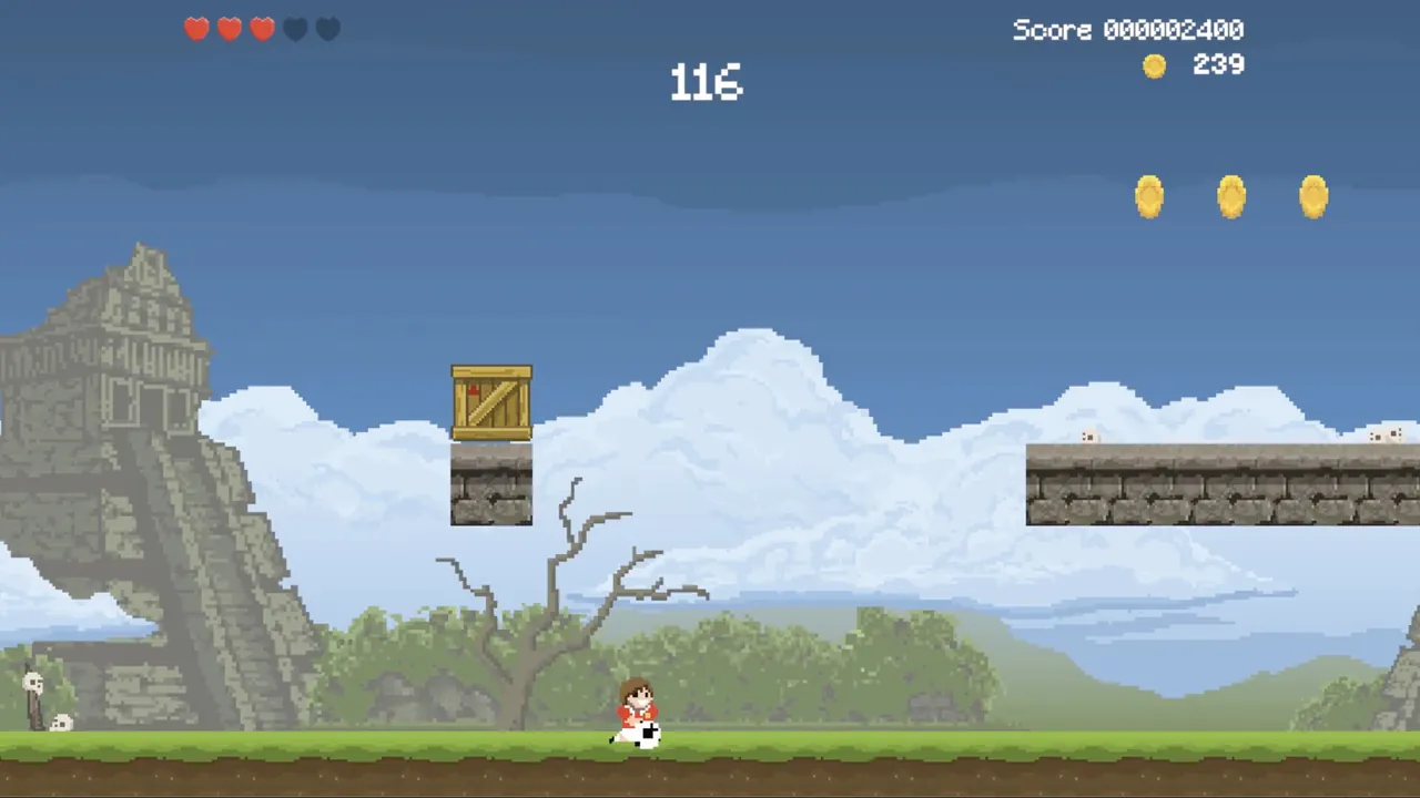 Soccerboy vs Aliens — gameplay showcase