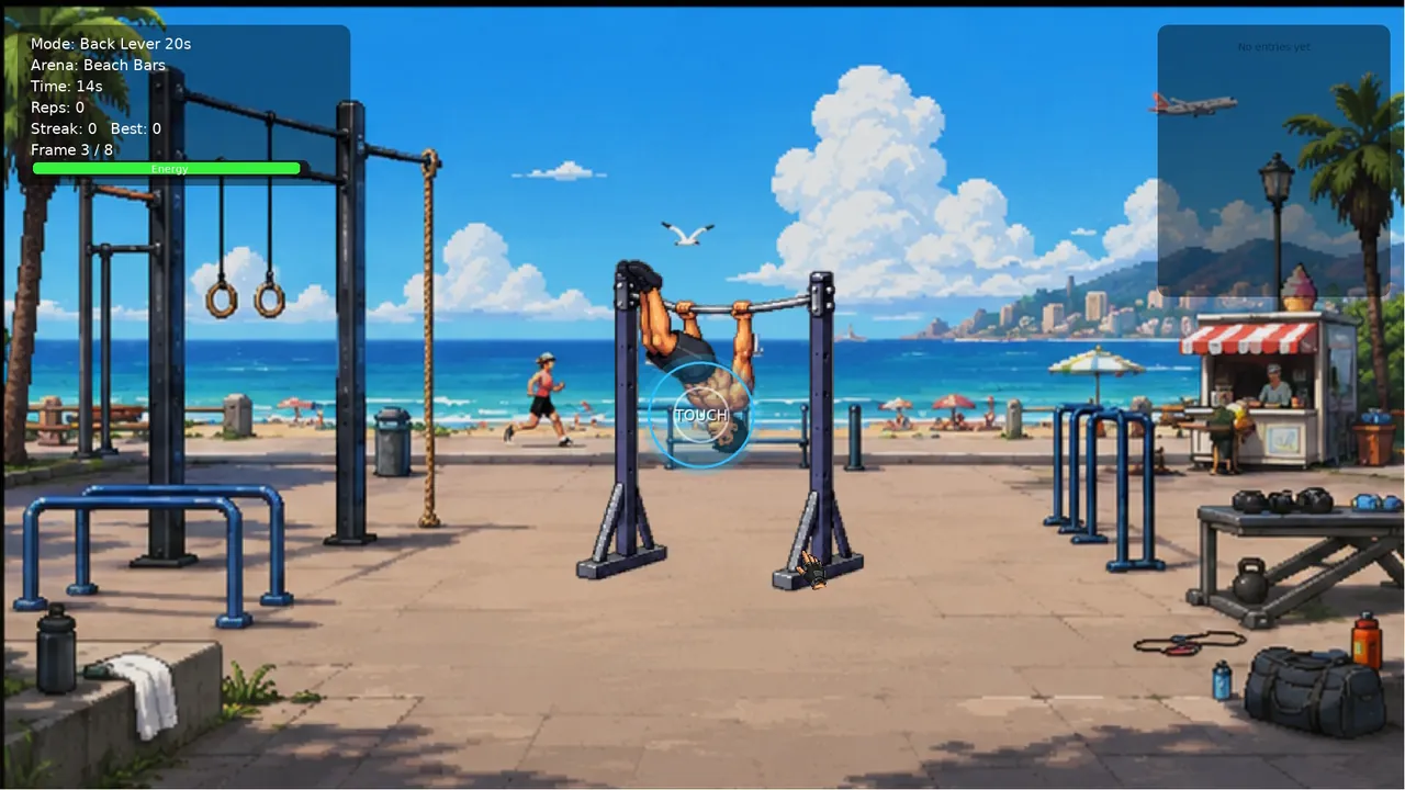 Street Workout Challenge — story scene capture