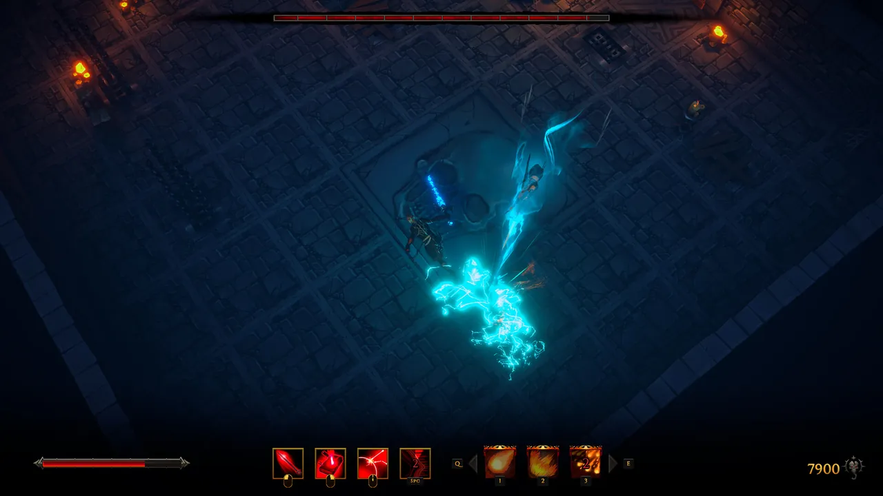 Tome of the Damned — in-game combat moment