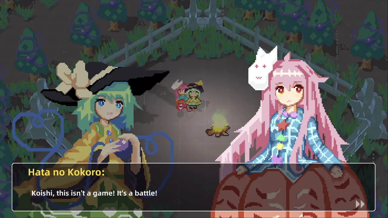 TouHou Koishi's Enchanted Woods — exploration snapshot
