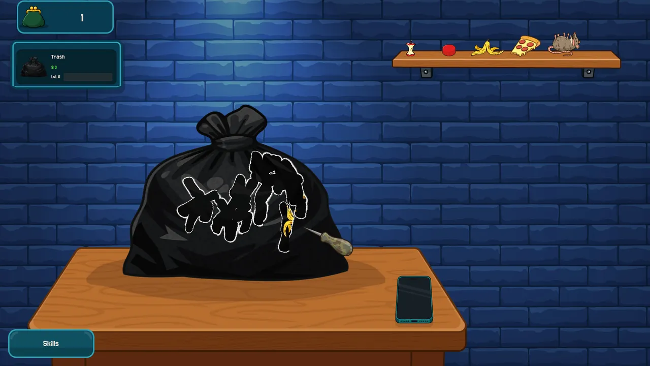 Trashy Cashy — gameplay showcase