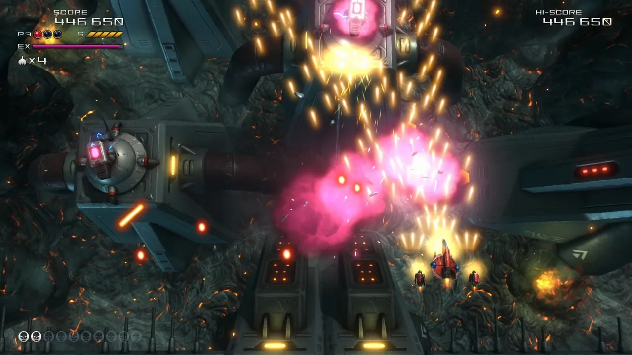 Truxton Extreme — story scene capture