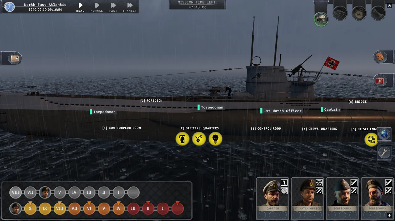 U-Boot: The Board Game - Digital Edition — in-game combat moment