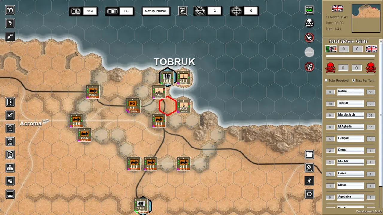 WEGO World War II: Desert War — gameplay showcase