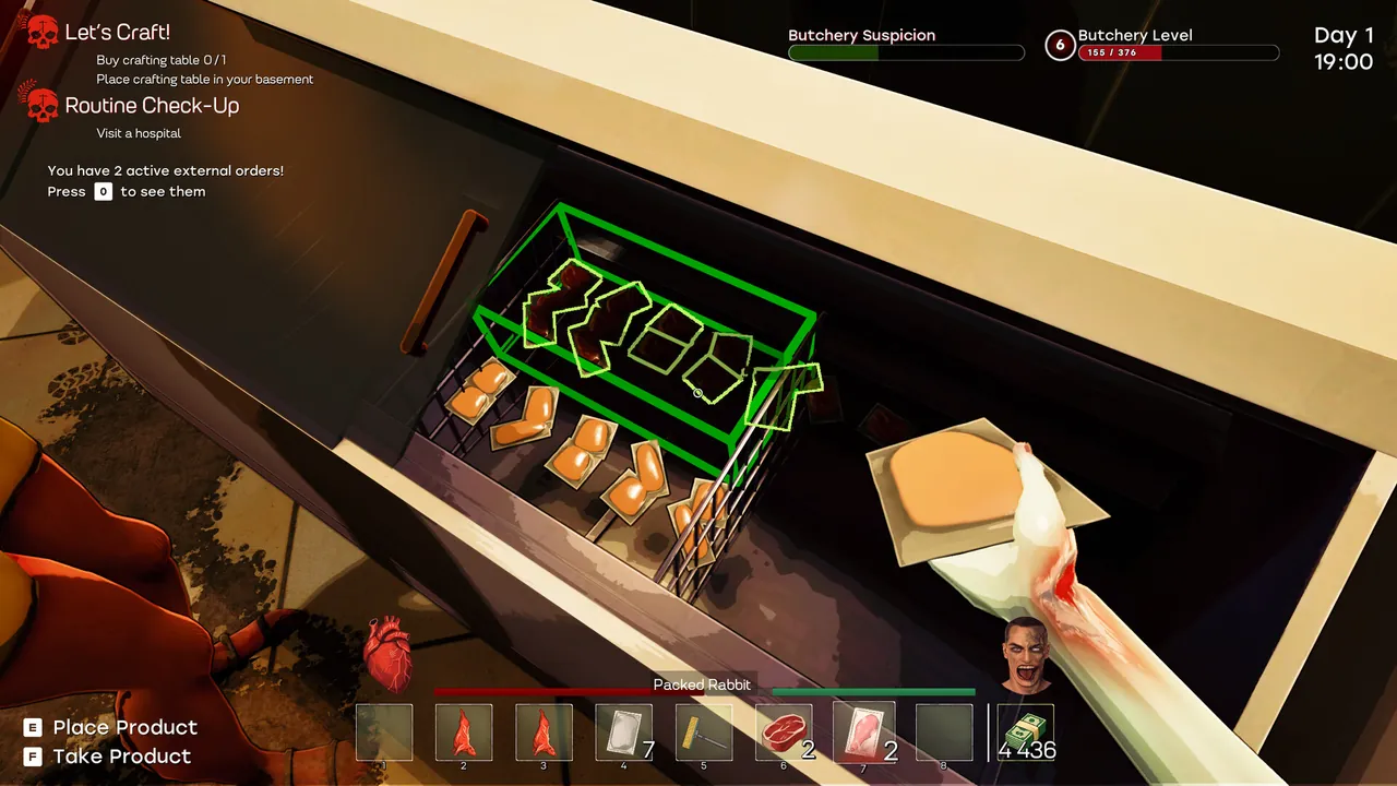 ZOMBUTCHER: Monster Business Simulator — story scene capture