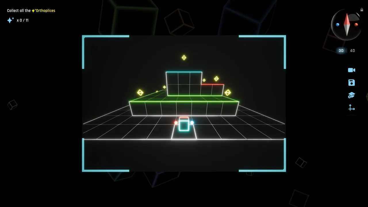4D Intuition — in-game combat moment