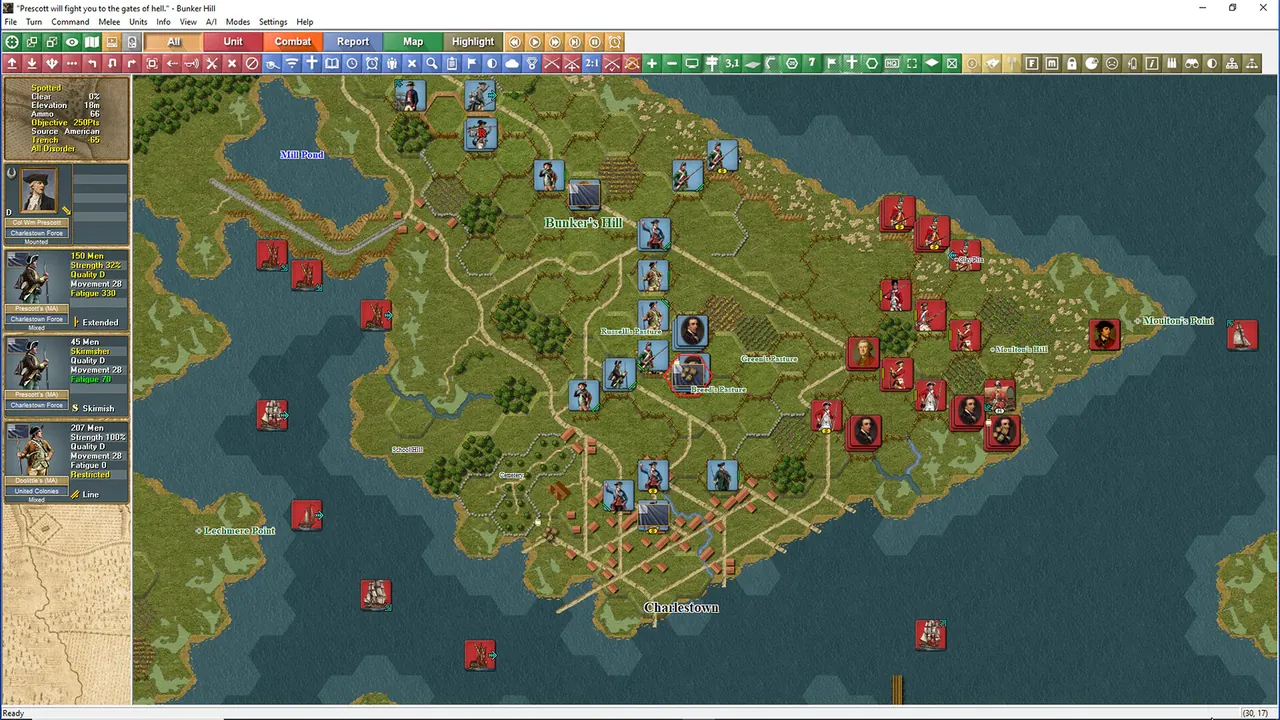 American Revolutionary War — exploration snapshot