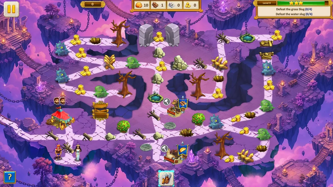 Argonauts Agency: The World on His Shoulders — gameplay showcase