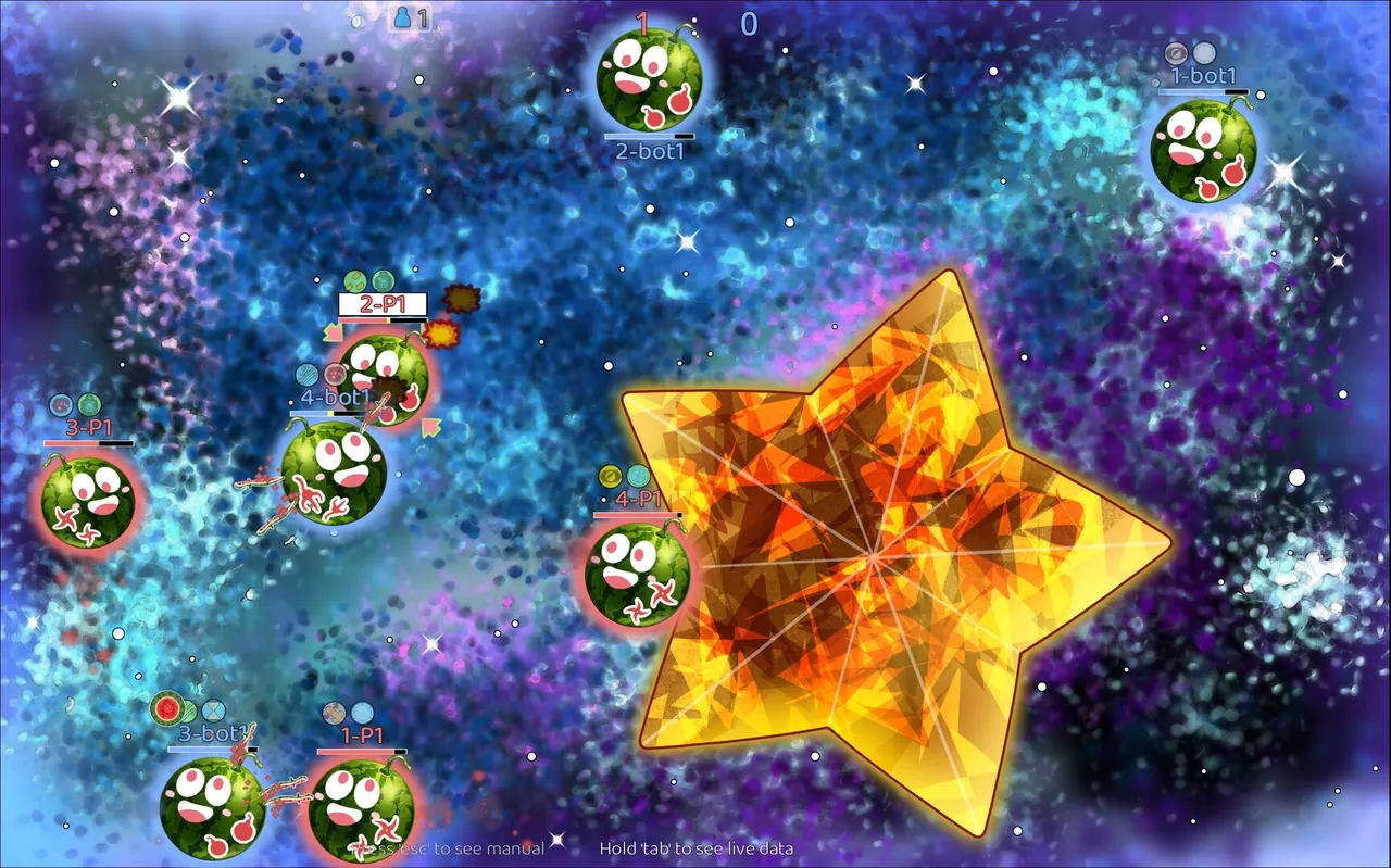 Ball2 Battle — in-game combat moment