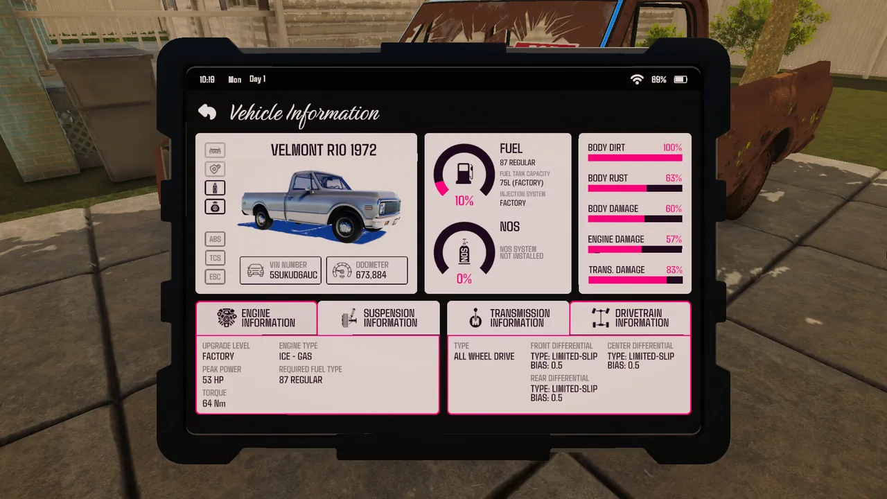 Car Hustle Simulator — in-game combat moment
