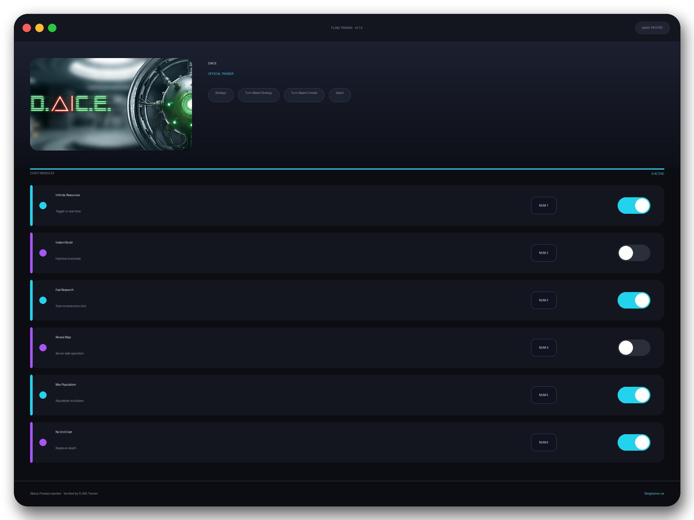 DAICE Trainer interface