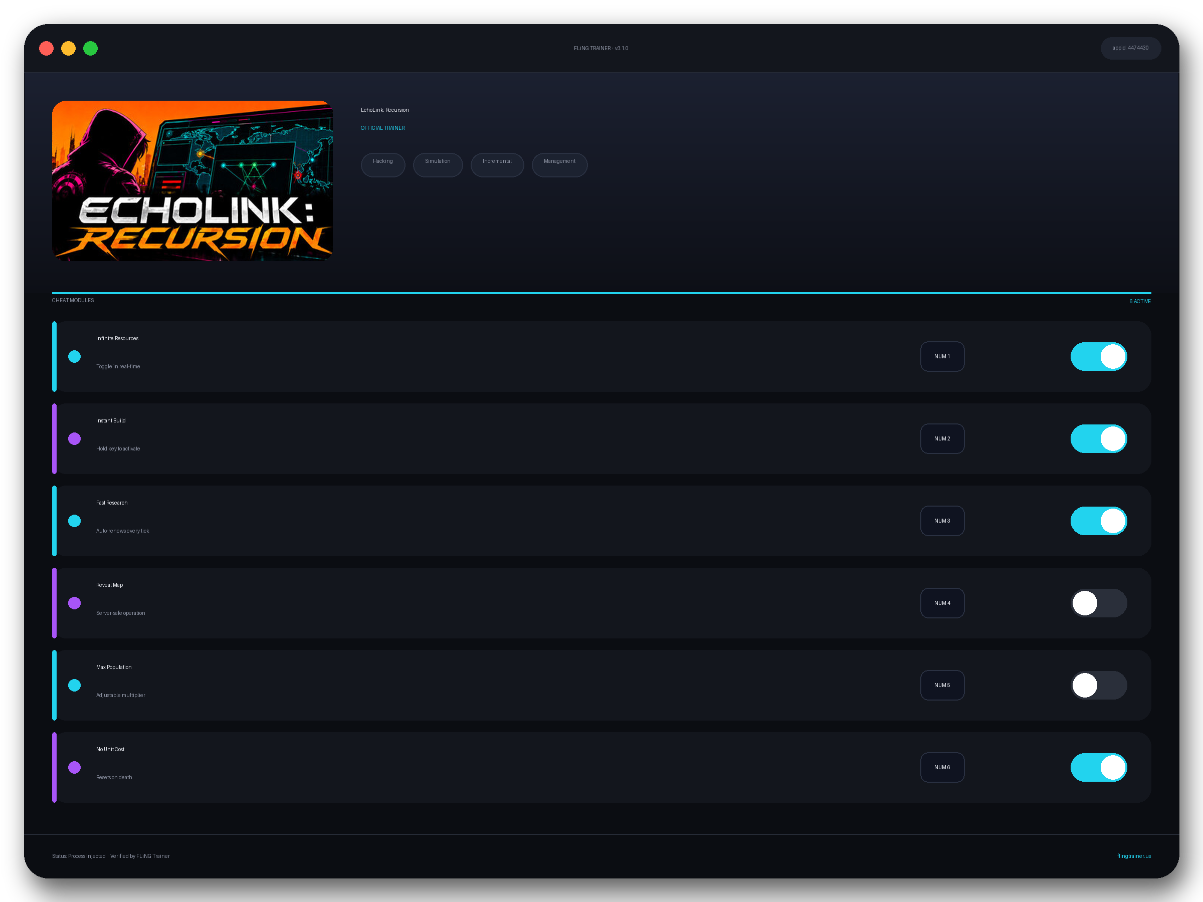EchoLink: Recursion Trainer interface