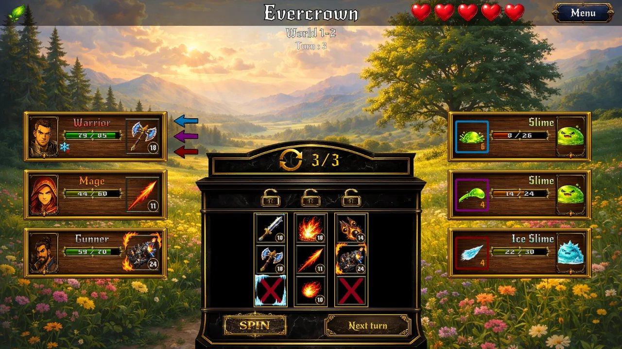 Evercrown — exploration snapshot
