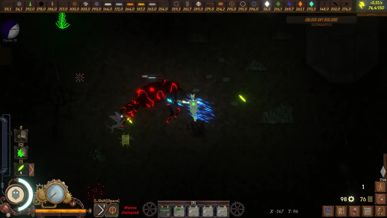EverDark — in-game combat moment