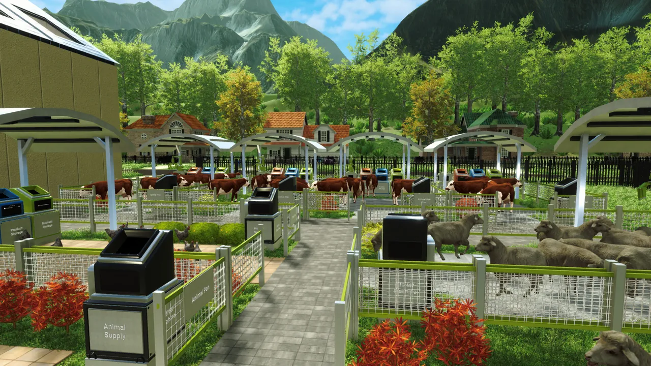 Farm Factory Simulator — environment preview