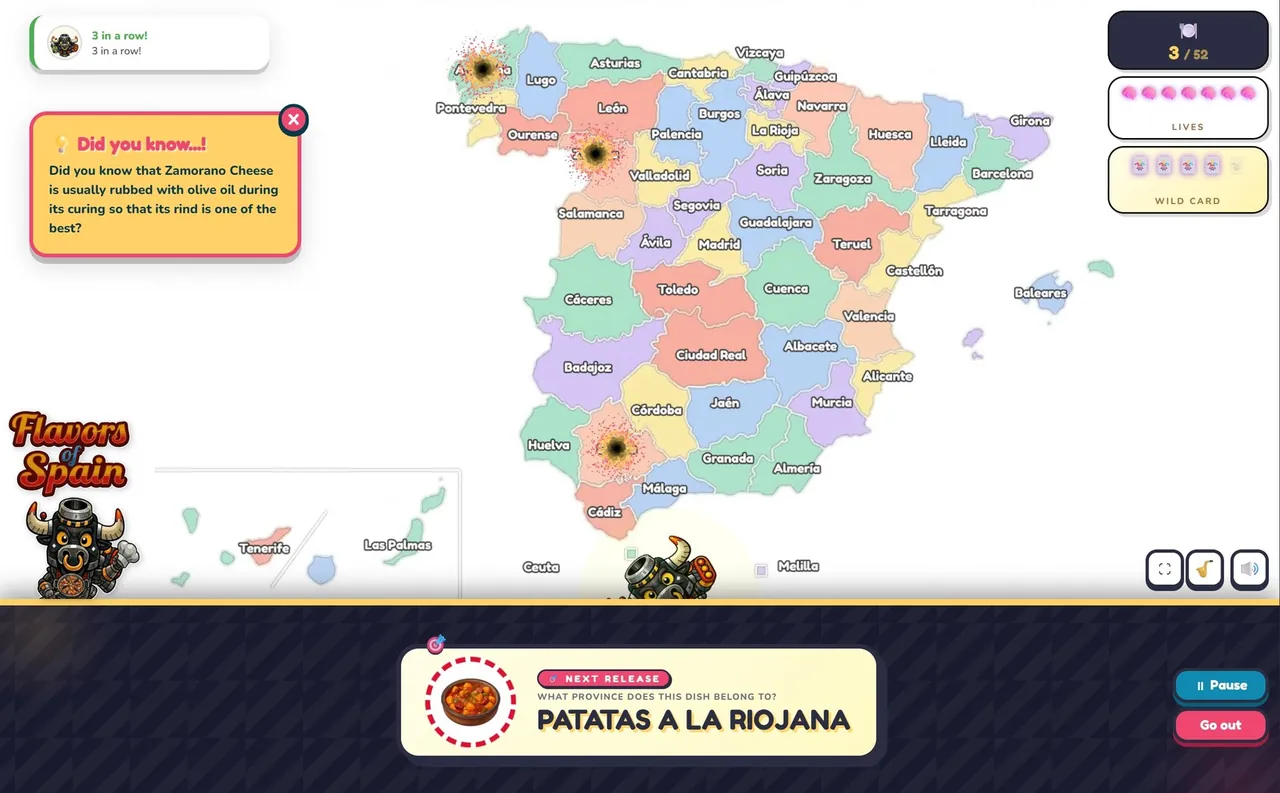 Flavors of Spain — in-game combat moment