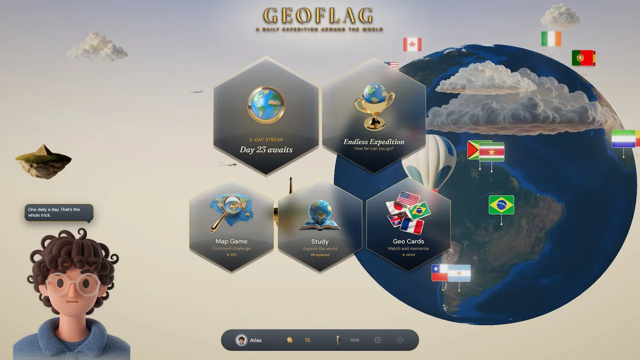 GeoFlag — gameplay showcase