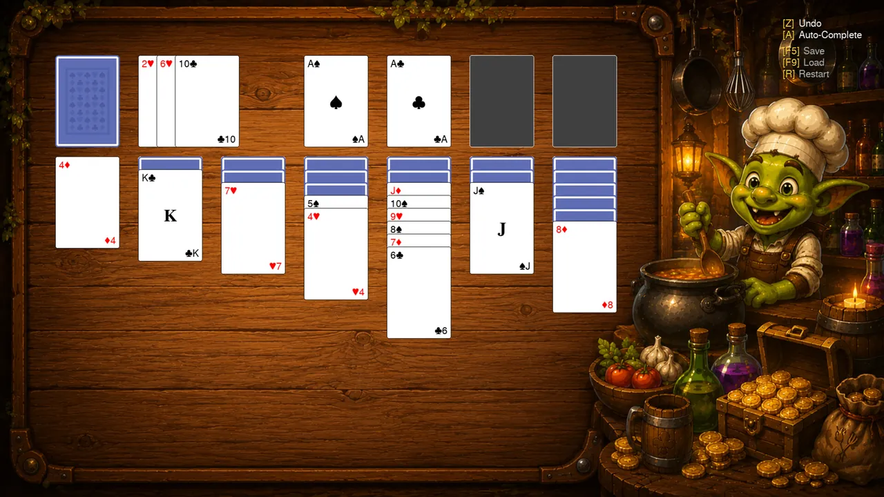 Goblin Solitaire — story scene capture
