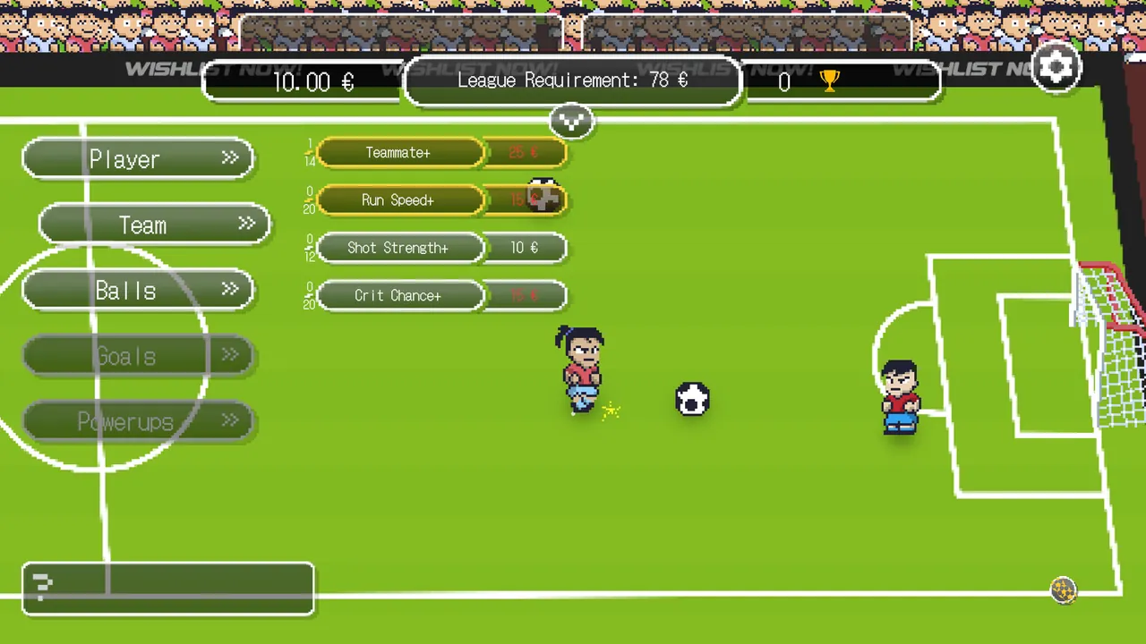 Gold ’n Goal — in-game combat moment
