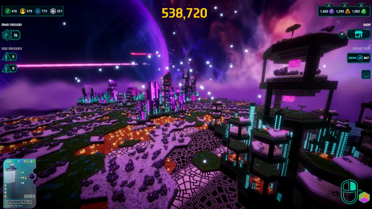 Hexalith — gameplay showcase
