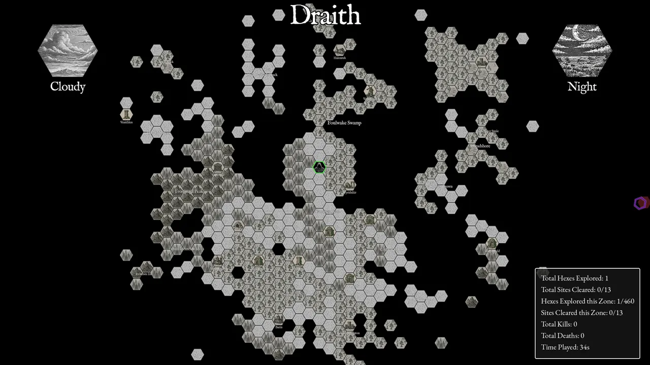 HEXCRAWL — story scene capture