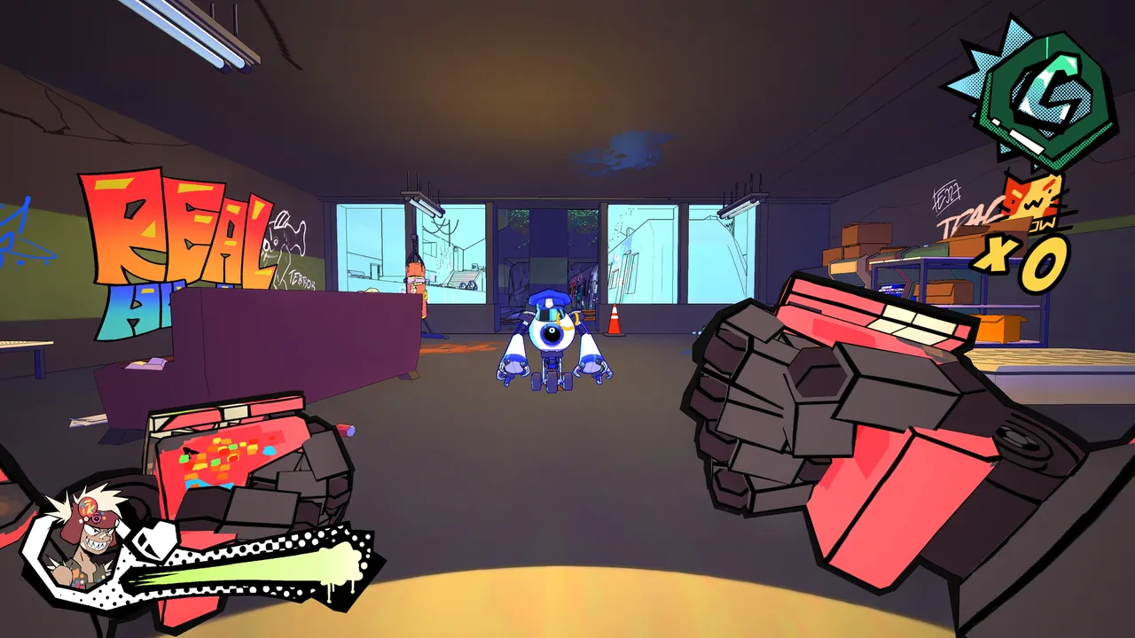 HYPERFIST — in-game combat moment