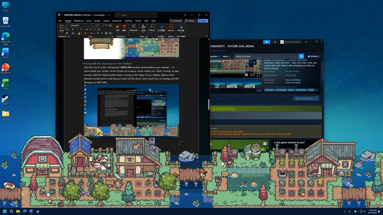 Idyll Isle — story scene capture