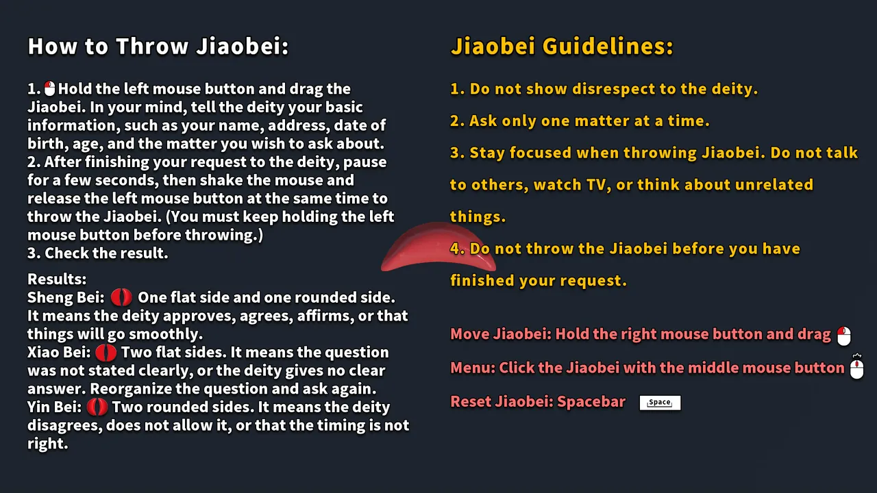 Jiaobei: Ask the Divine — gameplay showcase