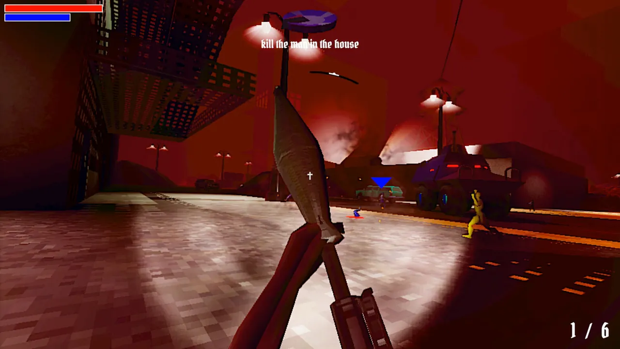 Kill the Man in the House — in-game combat moment