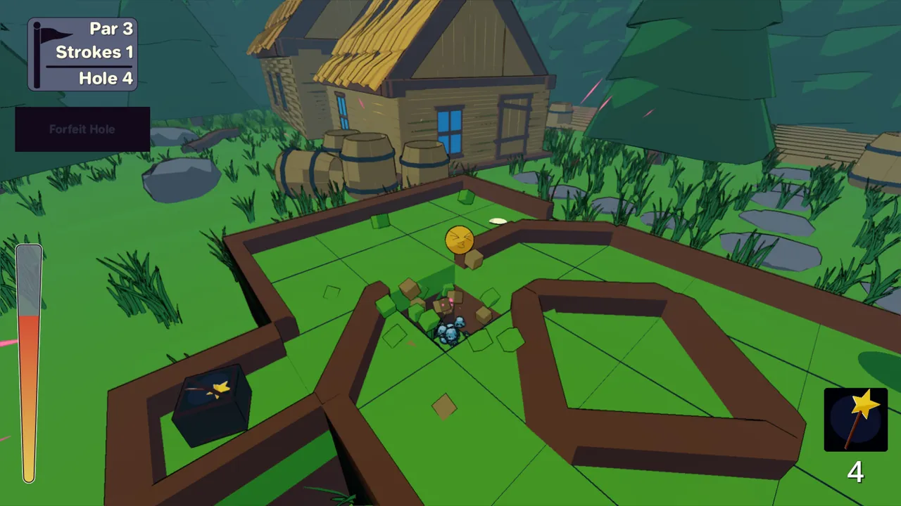 Miney Golf — environment preview