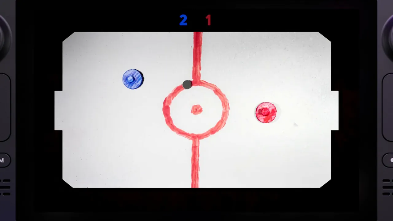 Mini AirHockey — gameplay showcase