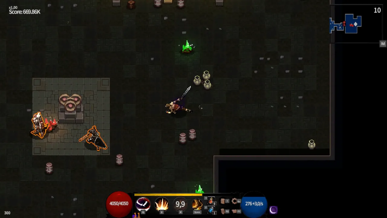 Phantom Tower — in-game combat moment