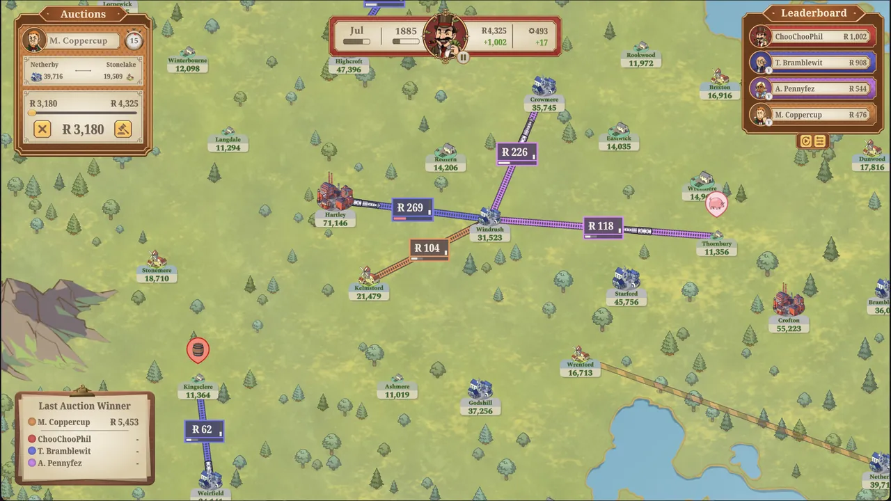 Rail Estate — in-game combat moment