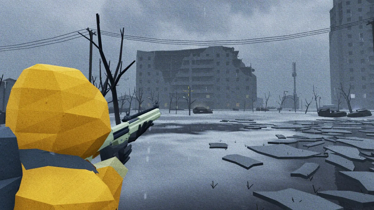 Rain Station Z — in-game combat moment